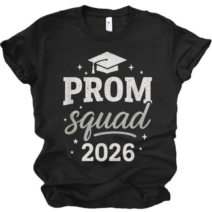 Prom Squad 2026 Graduation Friends Unisex Jersey T-Shirt