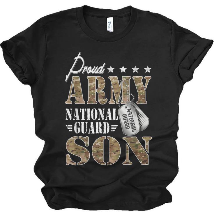 Proud Army National Guard Son National Guard Graduation Unisex Jersey T-Shirt