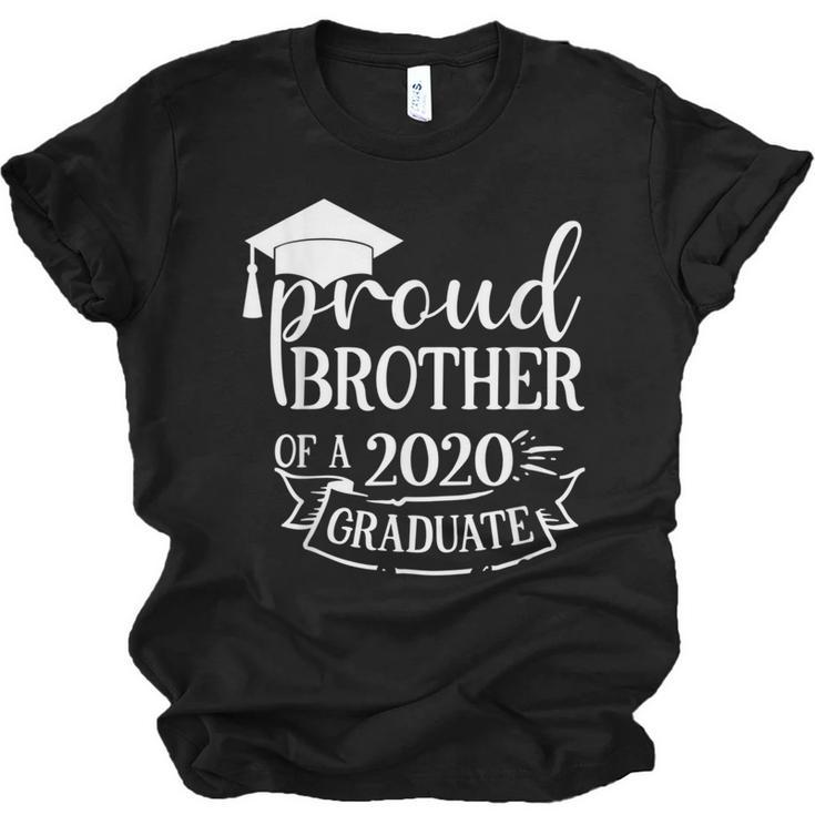 Proud Brother Of a 2020 Graduate Graduation Class Unisex Jersey T-Shirt
