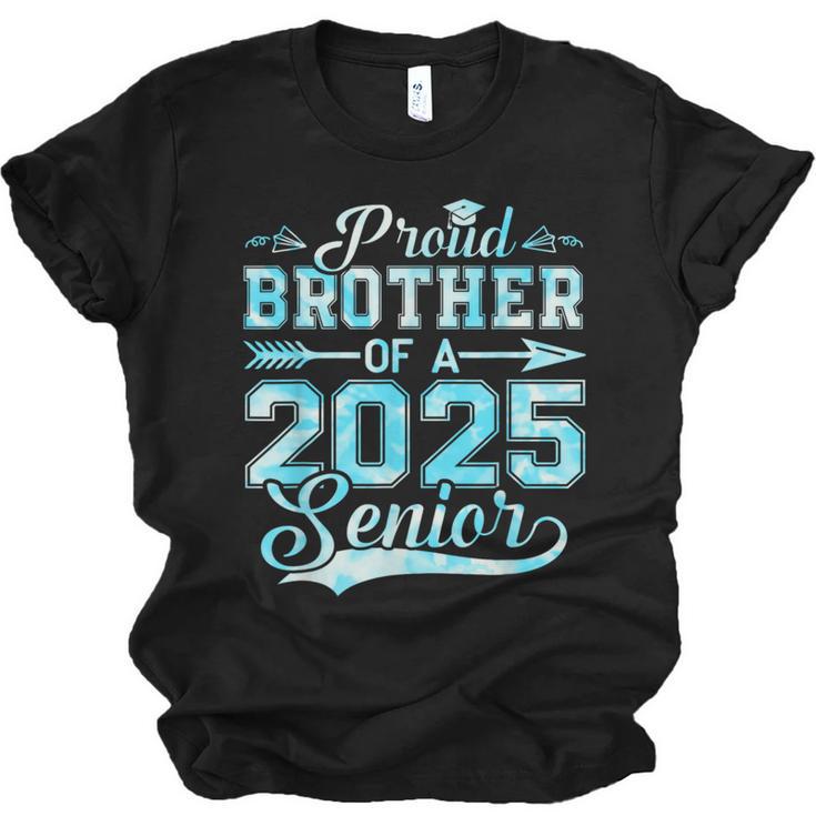 Proud Brother Of a 2025 Senior Graduate Graduation Unisex Jersey T-Shirt