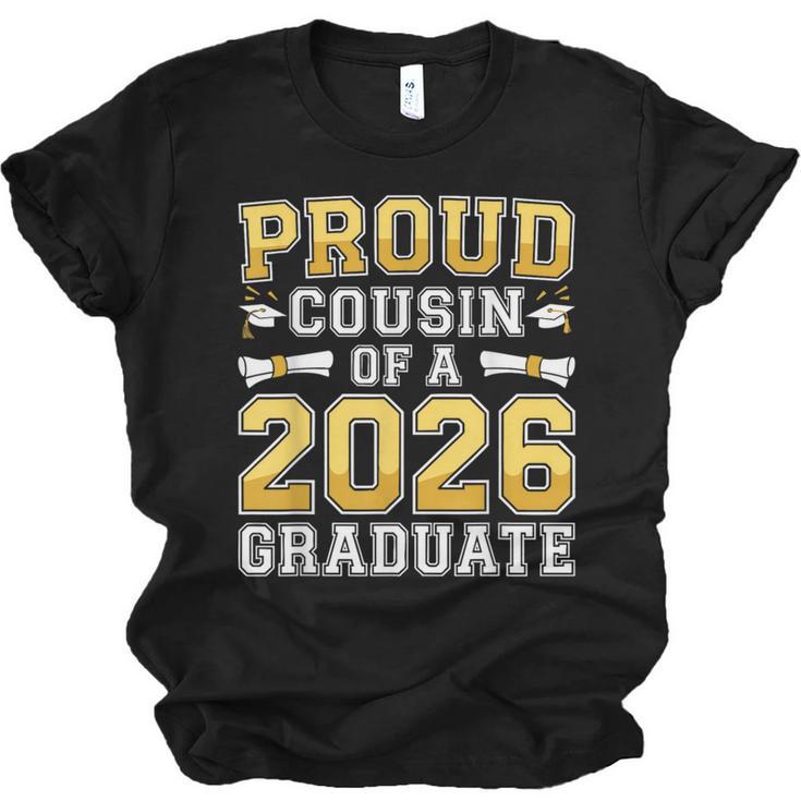 Proud Cousin Of A 2026 Graduate Shirt Class 2026 Graduation Unisex Jersey T-Shirt