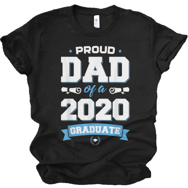 Proud Dad Of A Class Of 2020 Graduate TShirt Graduation Unisex Jersey T-Shirt