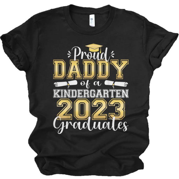Proud Daddy Of Kindergarten Graduate 2023 Graduation Daddy Unisex Jersey T-Shirt