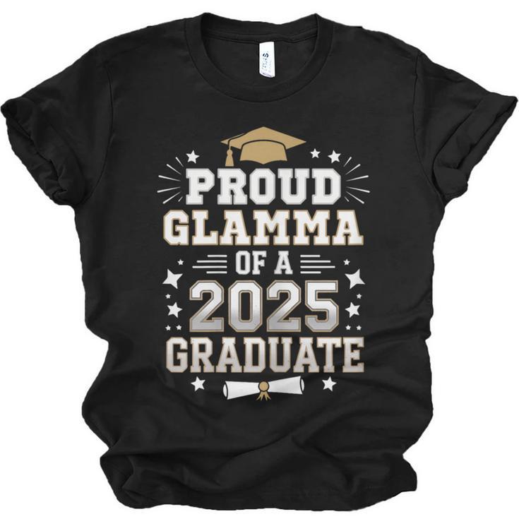 Proud Glamma Of A Class Of 2025 Graduate Senior Graduation Unisex Jersey T-Shirt