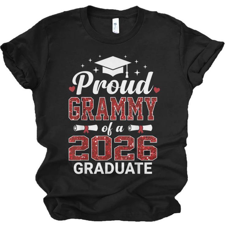 Proud Grammy Of A 2026 Graduate Class Of Graduation Unisex Jersey T-Shirt