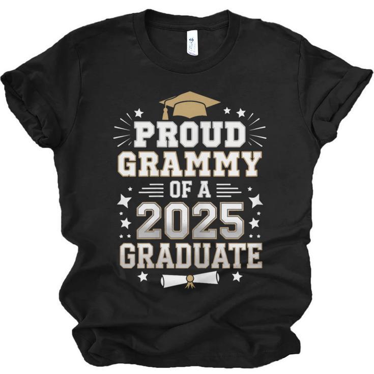 Proud Grammy Of A Class Of 2025 Graduate Senior Graduation Unisex Jersey T-Shirt