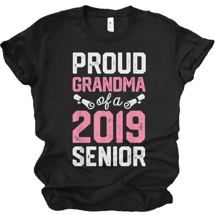 Proud Grandma Of A Class 2019 Senior T Shirt Graduation Unisex Jersey T-Shirt