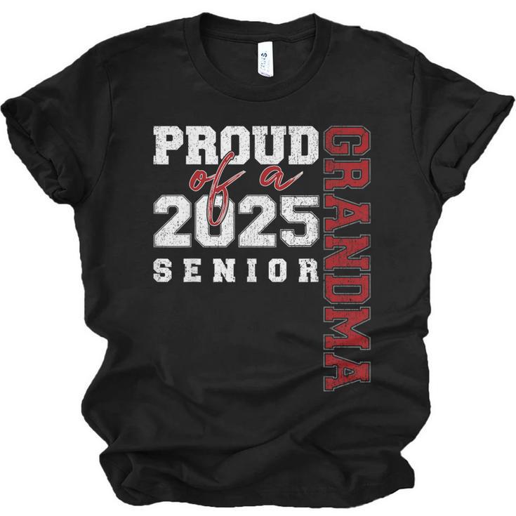 Proud Grandma Of A Class Of 2025 Senior Graduation 25 Unisex Jersey T-Shirt