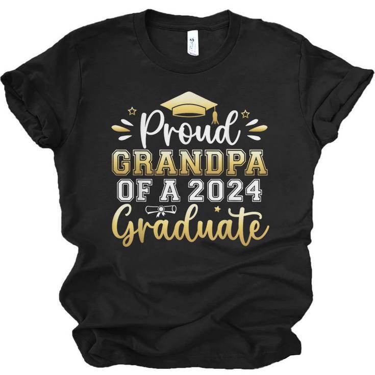 Proud Grandpa Of a 2024 Graduate Senior Graduation Men Unisex Jersey T-Shirt