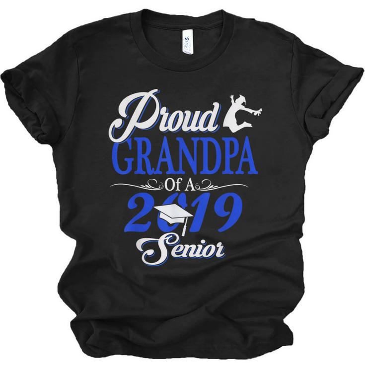 Proud GRANDPA Of A Class 2019 Senior Tshirt Graduation Unisex Jersey T-Shirt