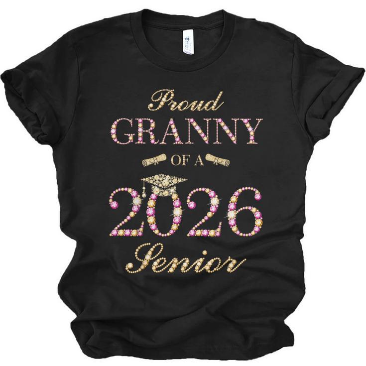 Proud Granny Of A 2026 Senior Graduate Graduation Unisex Jersey T-Shirt