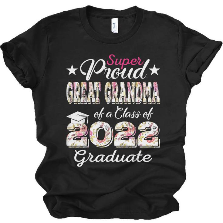 Proud Great Grandma Of 2022 Graduate Class 2022 Graduation Unisex Jersey T-Shirt