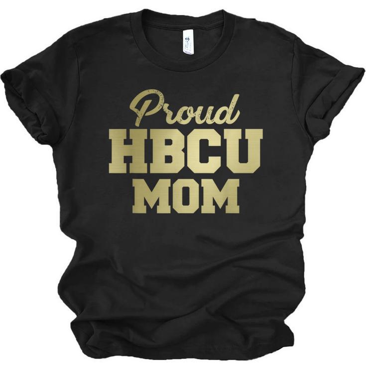 Proud HBCU Mom Graduation College Unisex Jersey T-Shirt
