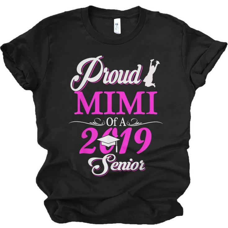 Proud MIMI Of A Class 2019 Senior Tshirt Graduation Unisex Jersey T-Shirt