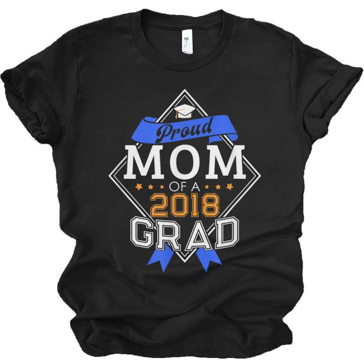 Proud Mom Of A 2018 Graduate Graduation Grad Unisex Jersey T-Shirt