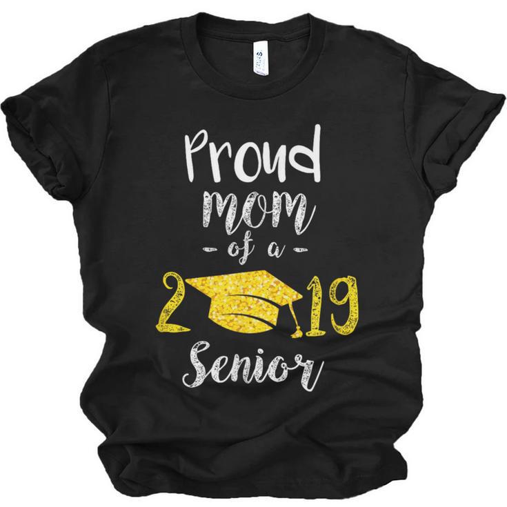 Proud Mom Of a 2019 Senior Graduation T Shirt Unisex Jersey T-Shirt