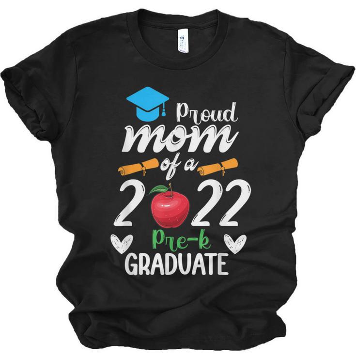 Proud Mom Of 2022 Pre K Graduate Graduation Unisex Jersey T-Shirt