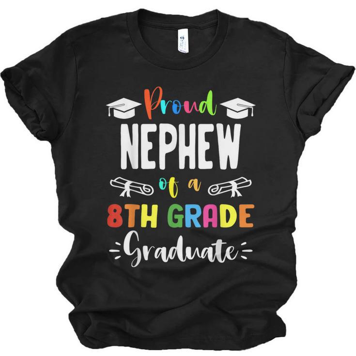 Proud NEPHEW Of A 8th Grade Graduate Graduation 2024 Class Unisex Jersey T-Shirt