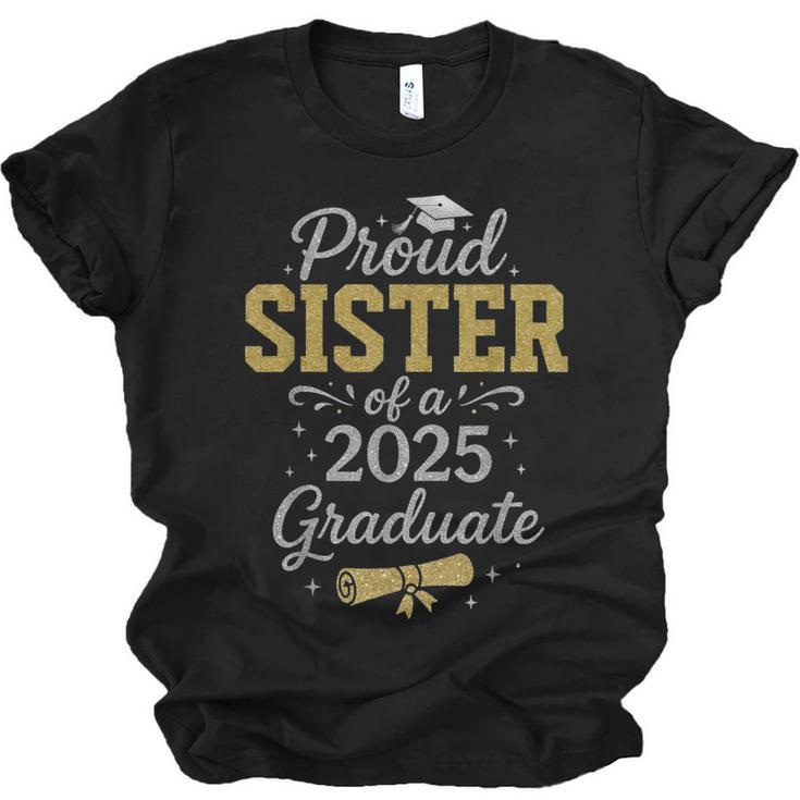 Proud Sister Of a 2025 Graduate Senior Graduation Women Unisex Jersey T-Shirt