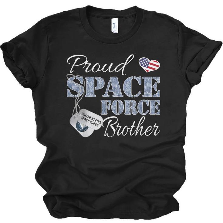 Proud Space Force Brother Space Force Graduation Tee Unisex Jersey T-Shirt
