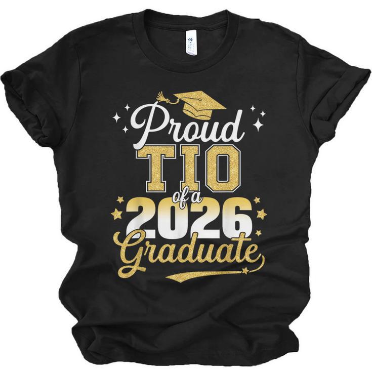 Proud TIO Of a Class Of 2026 Graduate Senior Graduation Unisex Jersey T-Shirt