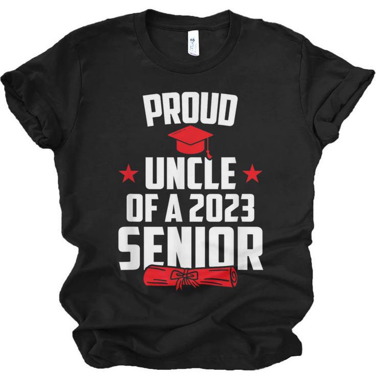 Proud Uncle Of A 2023 Senior Class Of 2023 Graduation Unisex Jersey T-Shirt