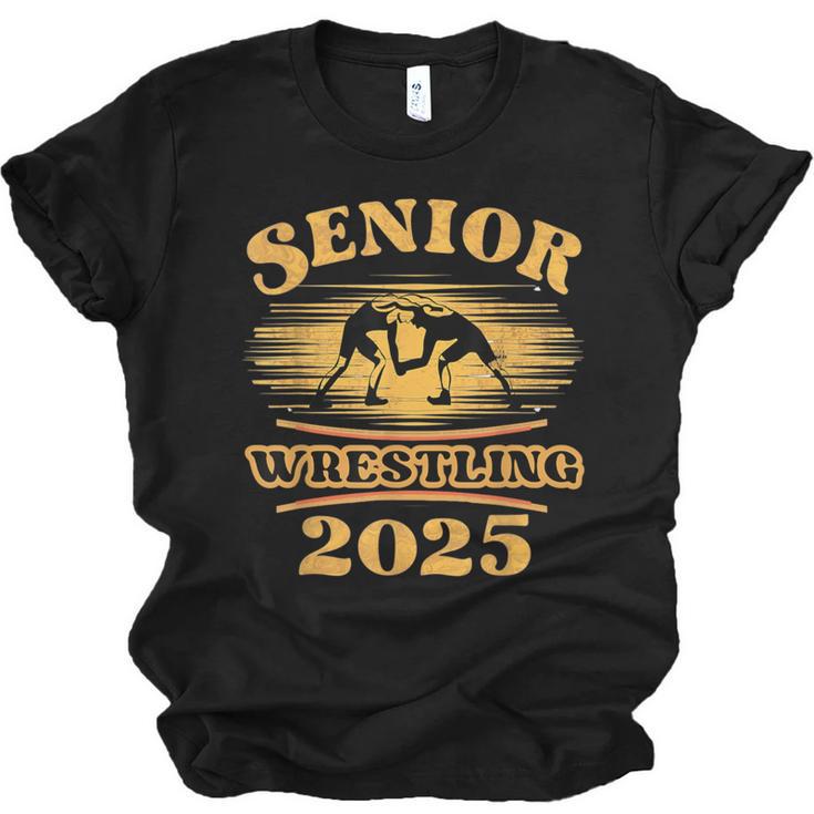 Proud Wrestler Graduation Apparel For Supporters And Seniors Unisex Jersey T-Shirt