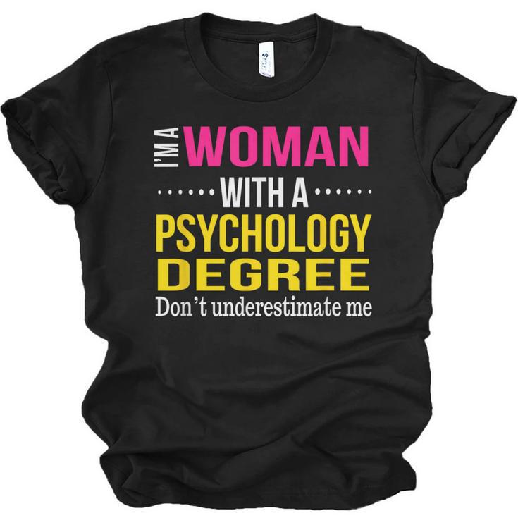 Psychology Degree Major Graduation 2024 Psychologist PsyD Unisex Jersey T-Shirt