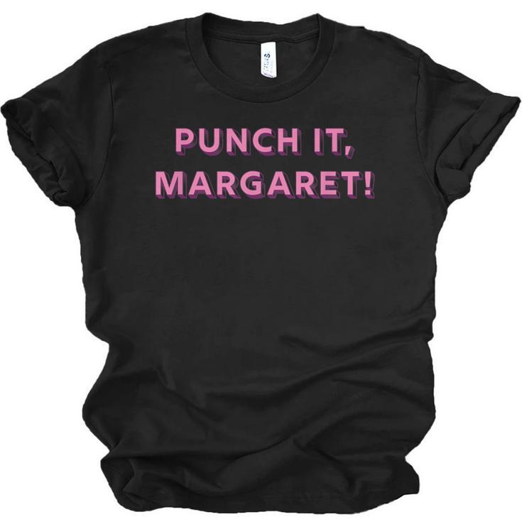 Punch It Margaret Vintage Retro 1980's Nostalgia Unisex Jersey T-Shirt