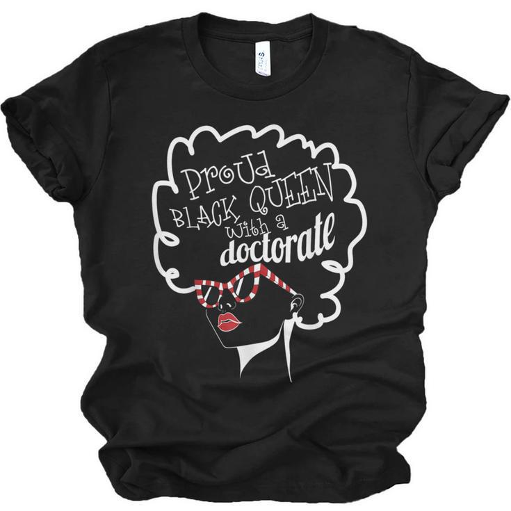Queen PhD Doctorate Degree Graduation PsyD EdD Unisex Jersey T-Shirt