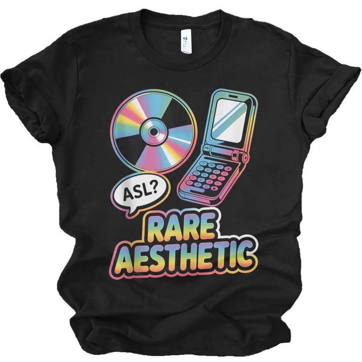 Rare Aesthetic Retro Nostalgia Y2K Vibes Unisex Jersey T-Shirt