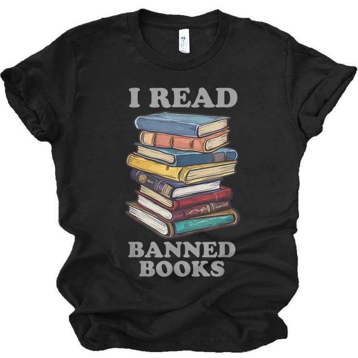I Read Banned Books Bookworm Unisex Jersey T-Shirt