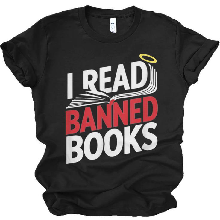 I Read Banned Books Defiant And Bold Unisex Jersey T-Shirt