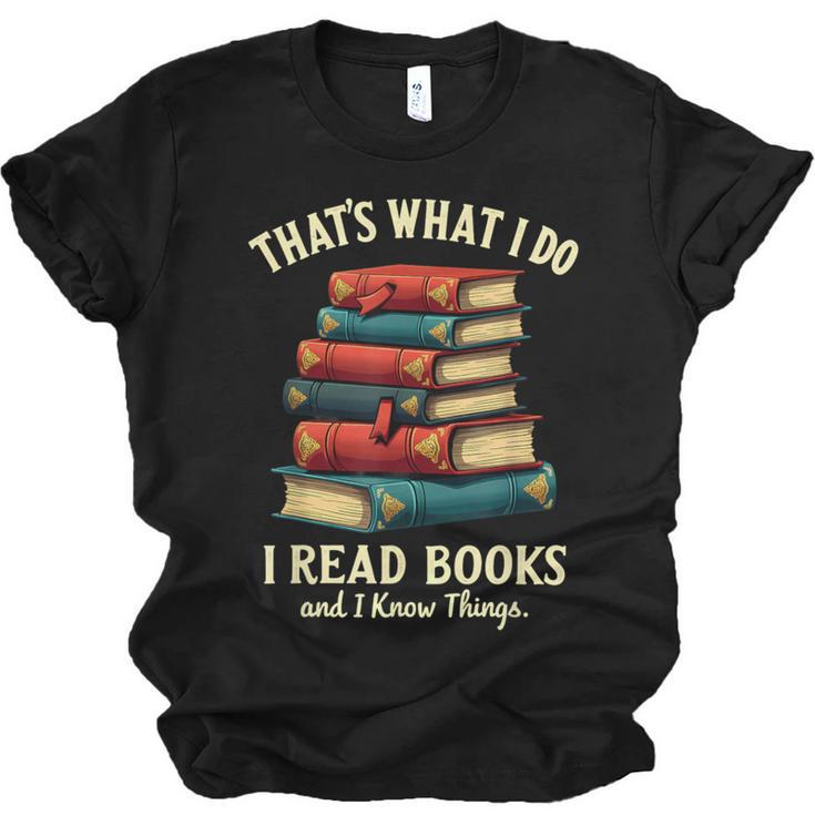 I Read Books Bookworm Halloween Unisex Jersey T-Shirt
