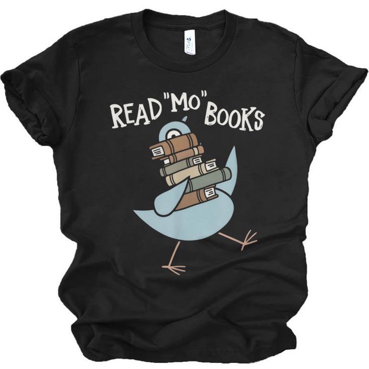 Read More Books Pigeon Book Lover Unisex Jersey T-Shirt