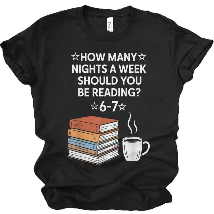 Reading 6-7 Six Seven Meme English Teacher Book Lover Unisex Jersey T-Shirt