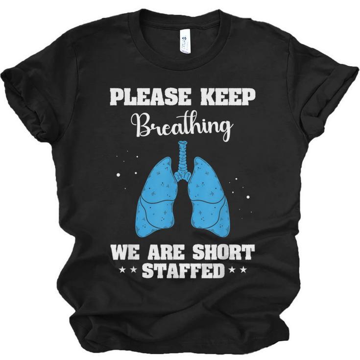 Respiratory Therapist Appreciation RT School Graduation Unisex Jersey T-Shirt