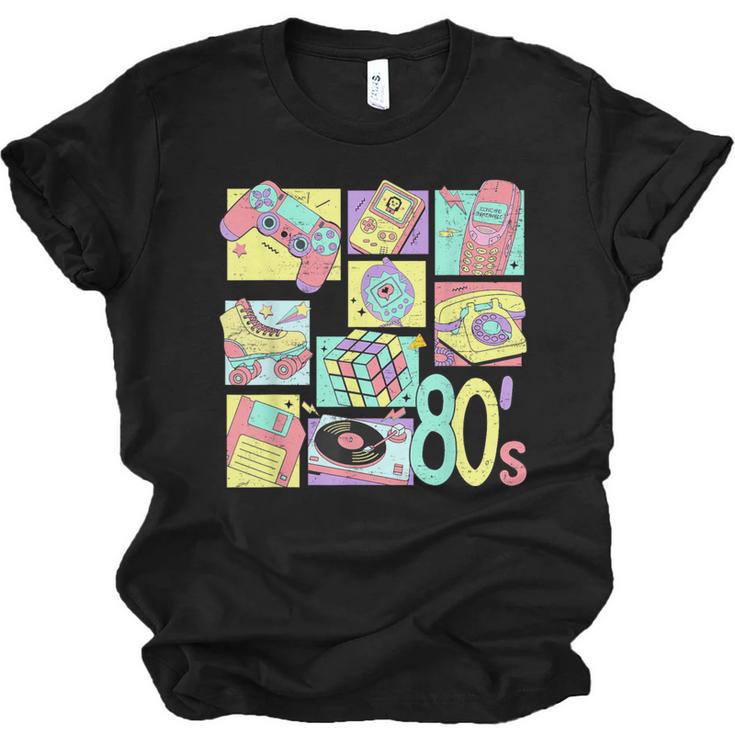Retro 80s Nostalgia 1980s Throwback Party Costume Unisex Jersey T-Shirt