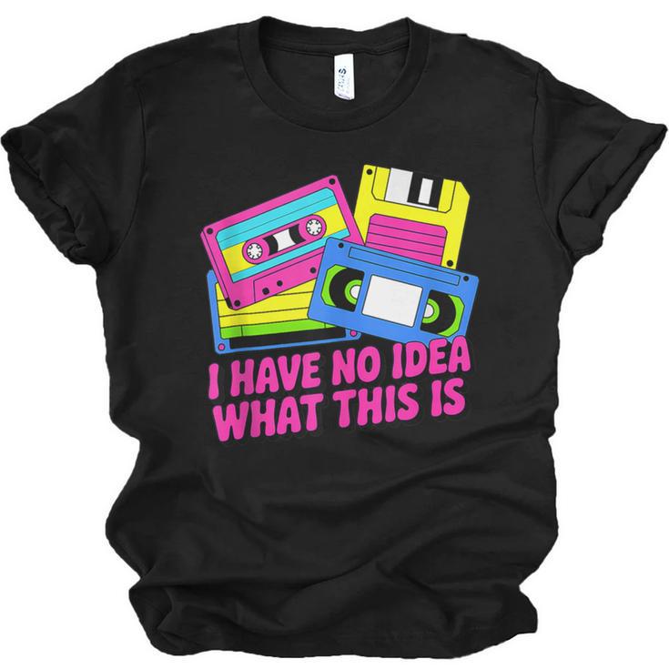Retro Cassette Vintage 80s Nostalgia Unisex Jersey T-Shirt
