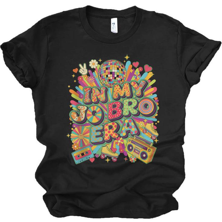 Retro Nostalgia Era Disco Groovy 80s 90s Vintage Aesthetic Unisex Jersey T-Shirt