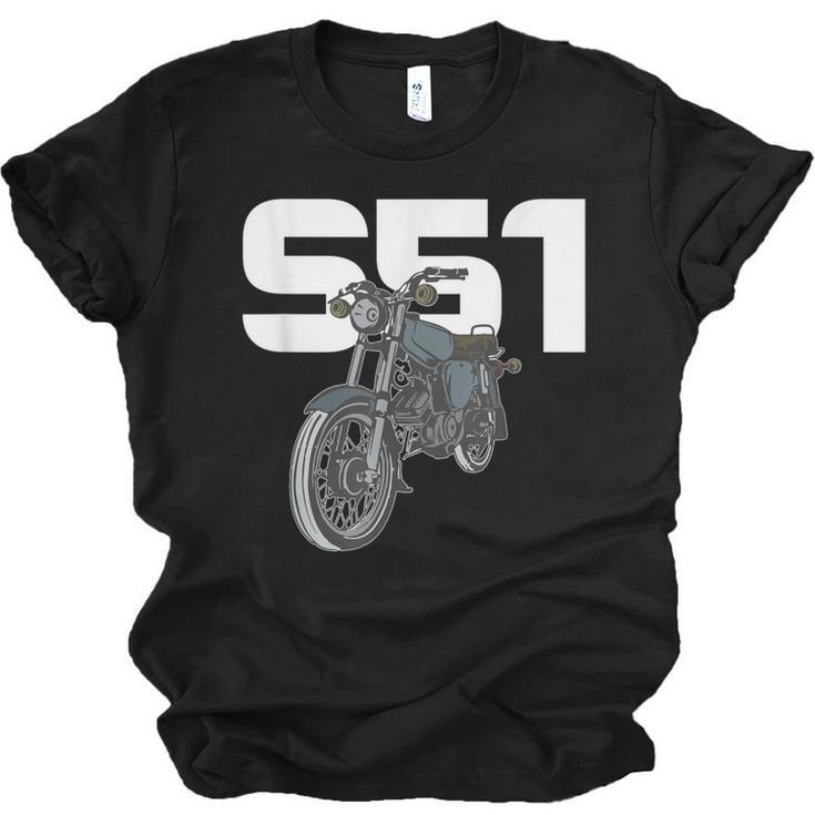Retro Simme Moped Nostalgia Eastern Block Schwalbe Driver DDR Unisex Jersey T-Shirt