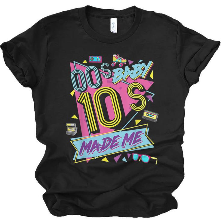Retro Vintage 00's Baby 10's Made Me Nostalgia Classic Unisex Jersey T-Shirt