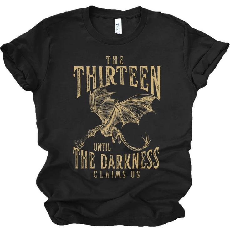 Retro Vintage The Thirteen Until The Darkness Claims Us Book Unisex Jersey T-Shirt