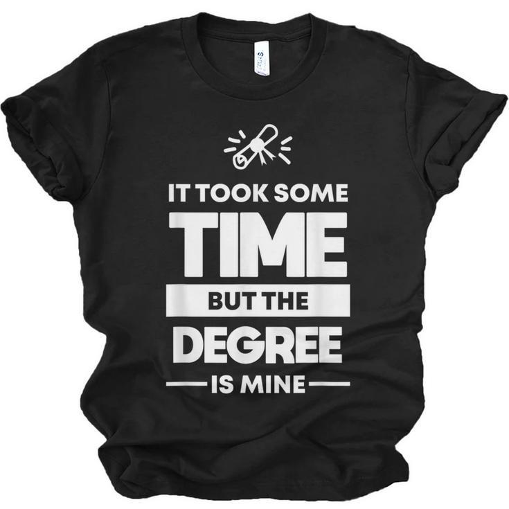 Returning Adult College Graduation T-Shirt Unisex Jersey T-Shirt