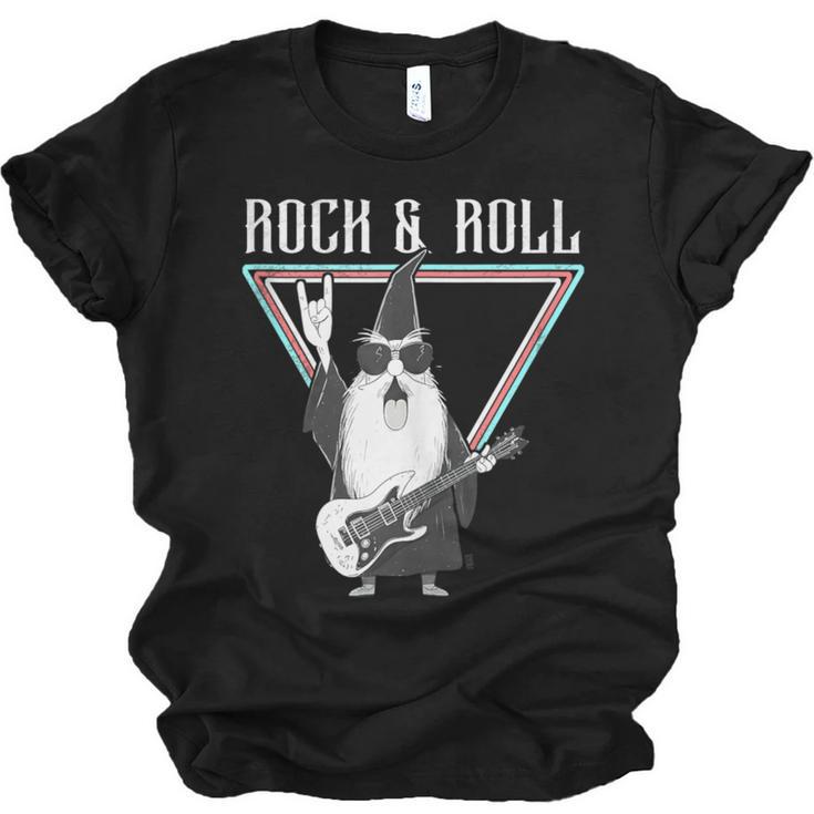 Rock & Roll Wizard Music Nostalgia Unisex Jersey T-Shirt