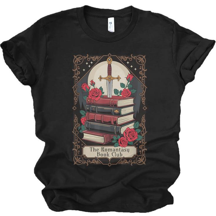 Romantasy Book Club Tarot Card Unisex Jersey T-Shirt
