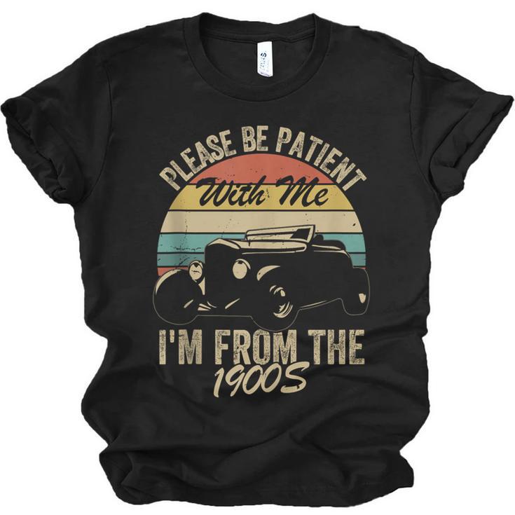 Sarcasm Retro Please Be Patient With Me I'm From The 1900s Unisex Jersey T-Shirt