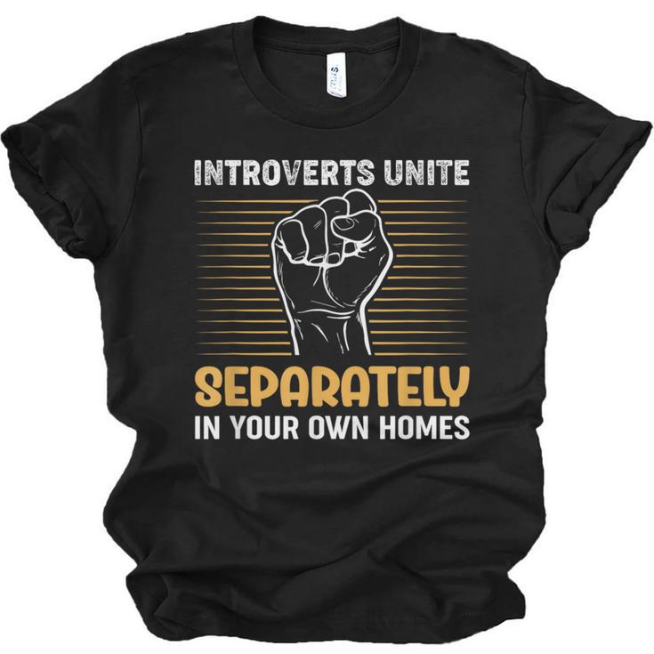 Sarcastic Anti Social Introvert Social Interaction Unisex Jersey T-Shirt