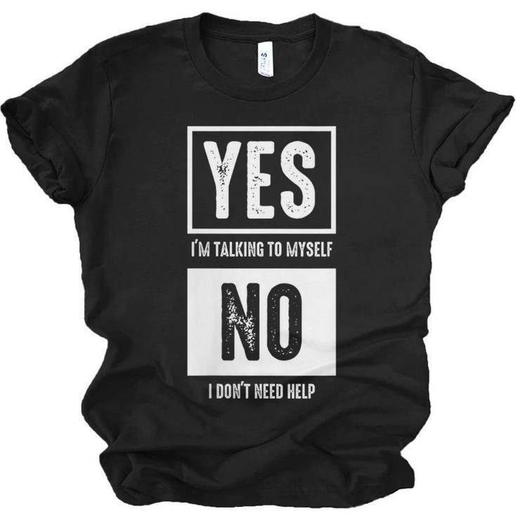 Sarcastic Independent Shopper Introvert Shopping Humor Unisex Jersey T-Shirt