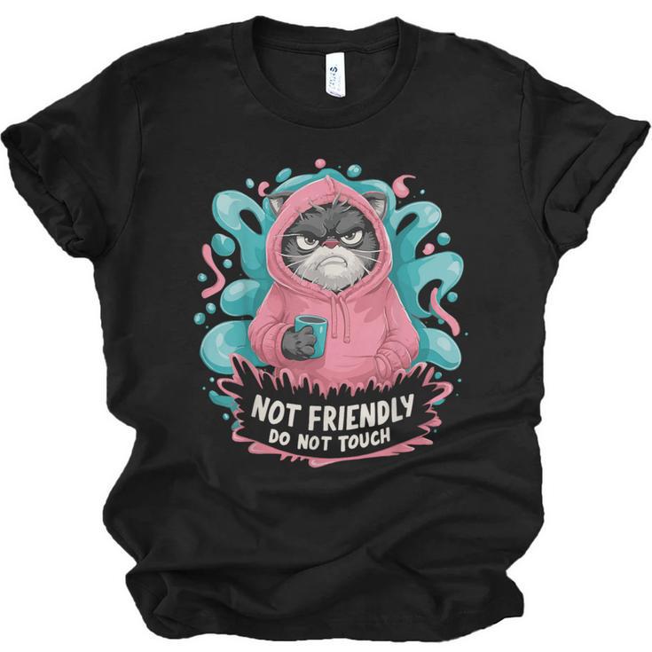 Sarcastic Loner Introvert Clothing Not Friendly Do Not Touch Small Unisex Jersey T-Shirt